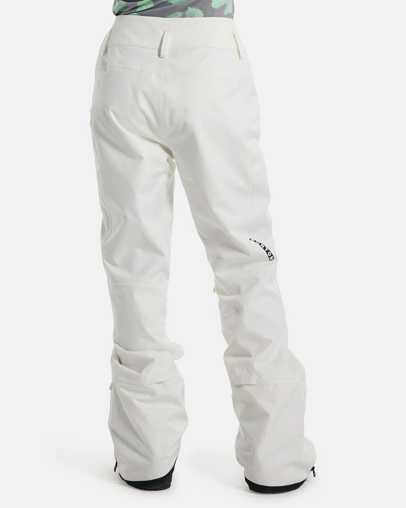 Load image into Gallery viewer, Burton Women's Marcy High Rise Snow Pants Stout White 22076102100
