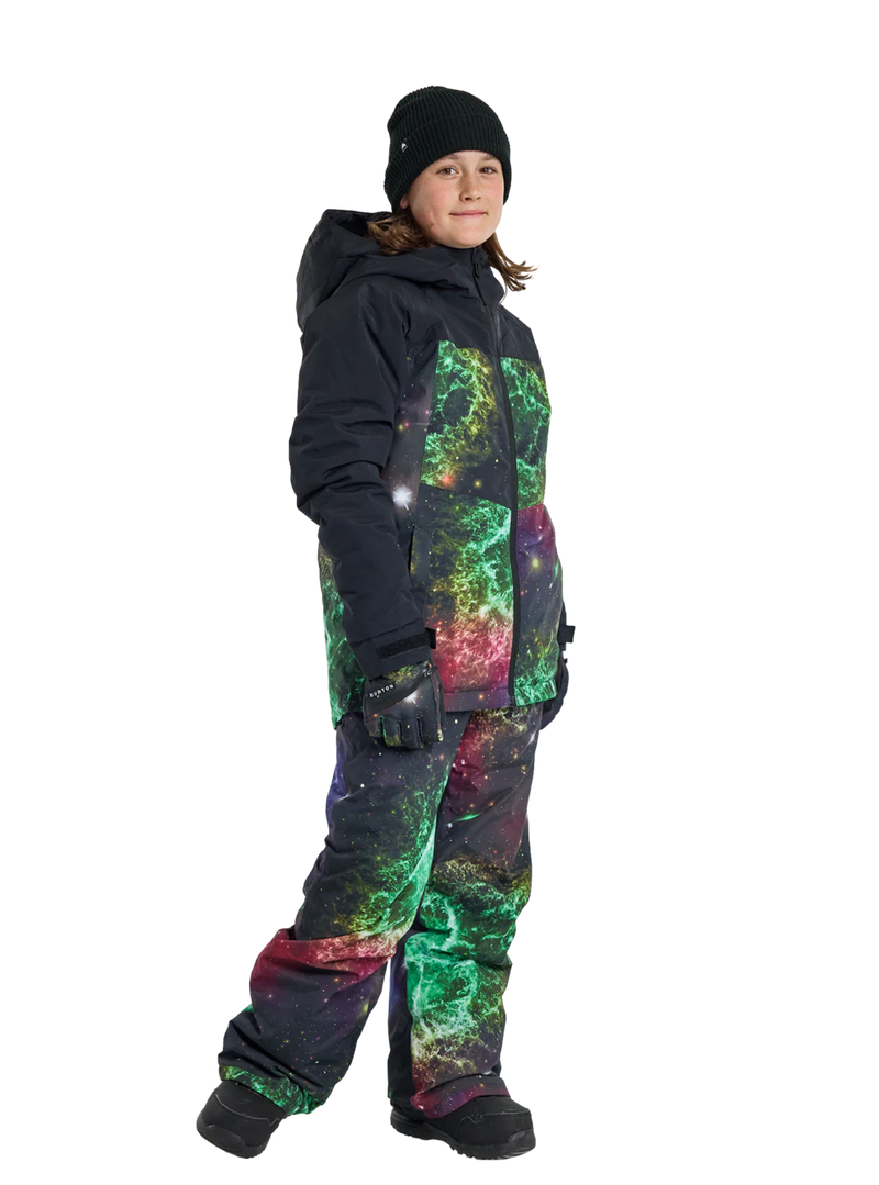 Load image into Gallery viewer, Burton Kid's Lodgepole Snow Jacket True Black/Painted Planets 23825100001
