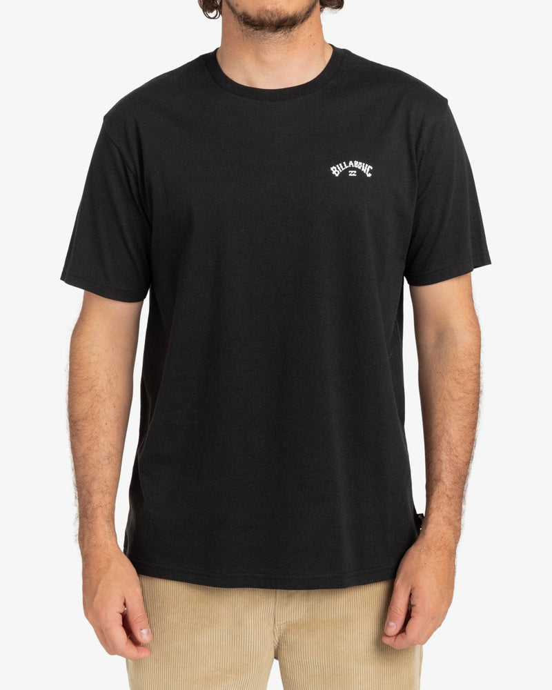 Load image into Gallery viewer, Billabong Men&#39;s Arch Wave T-Shirt Black C1SS65BIP2-0019
