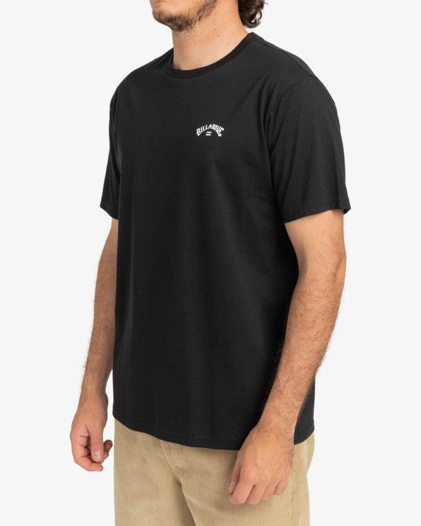 Load image into Gallery viewer, Billabong Men&#39;s Arch Wave T-Shirt Black C1SS65BIP2-0019
