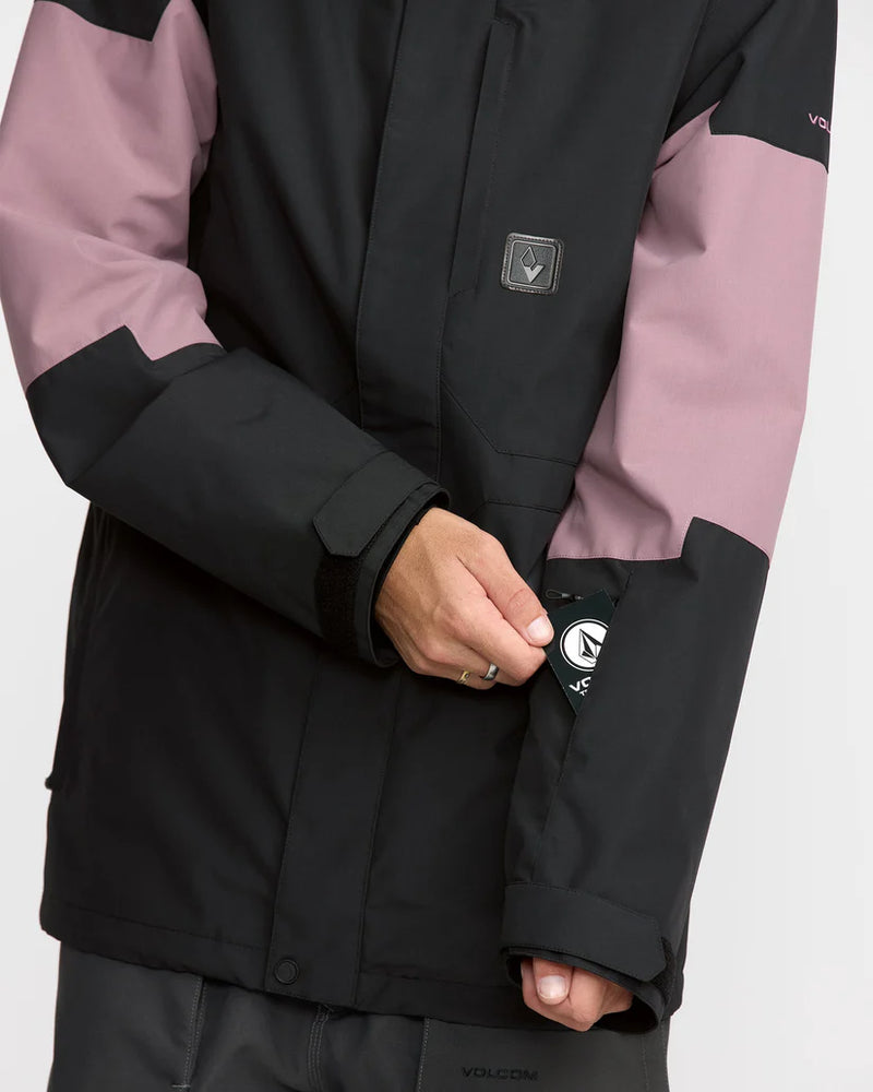 Load image into Gallery viewer, Volcom Men&#39;s Primry Insulated Snow Jacket Mauve G0452605-MVE
