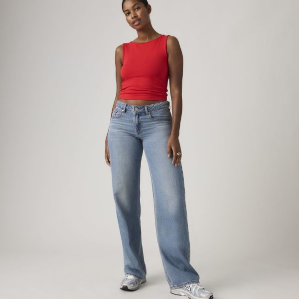 Load image into Gallery viewer, Levi's Women's Low Loose Jeans Blue A55660063
