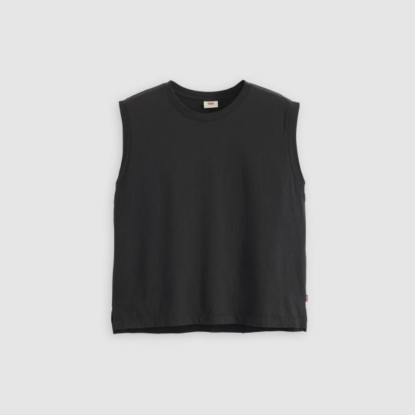 Load image into Gallery viewer, Levi's Women's Boxy Tank Top Black A87940020

