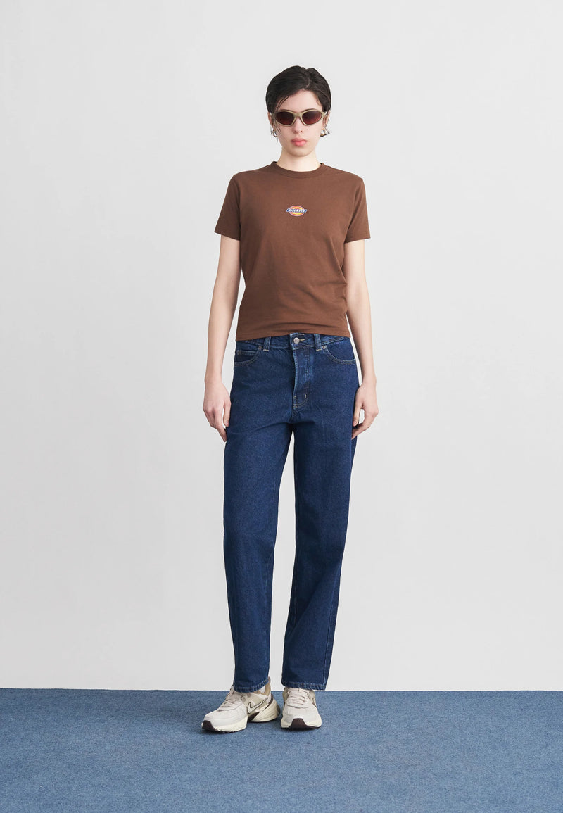 Load image into Gallery viewer, Dickies Women's Maple Valley Regular T-Shirt Brown DK0A4ZA0CBX
