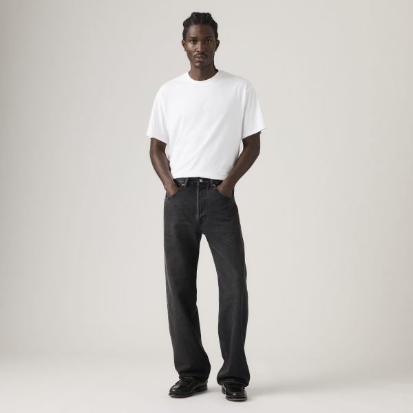 Load image into Gallery viewer, Levi's Men's 501 Loose Jeans Big Wheels Black 0057U0005
