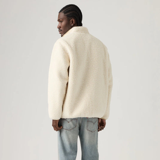Levi's Men's Campo Sherpa Jacket Fleece Oatmeal - Beige 007SH0002