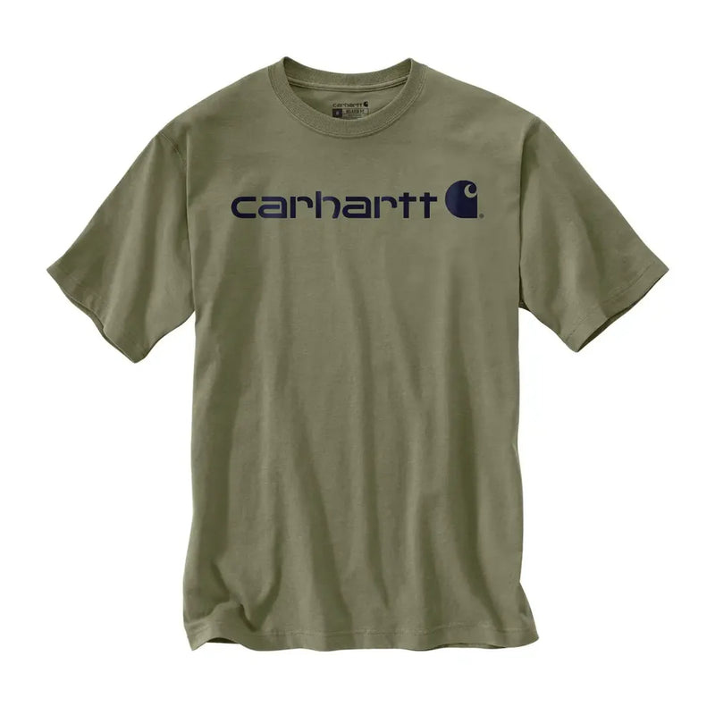 Load image into Gallery viewer, Carhartt Men's Dearborn Relaxed Logo T-Shirt Dusty Olive 103361-DOV
