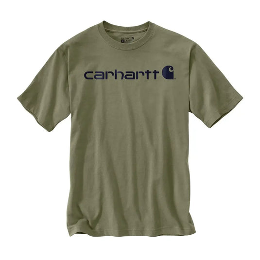Carhartt Men's Dearborn Relaxed Logo T-Shirt Dusty Olive 103361-DOV