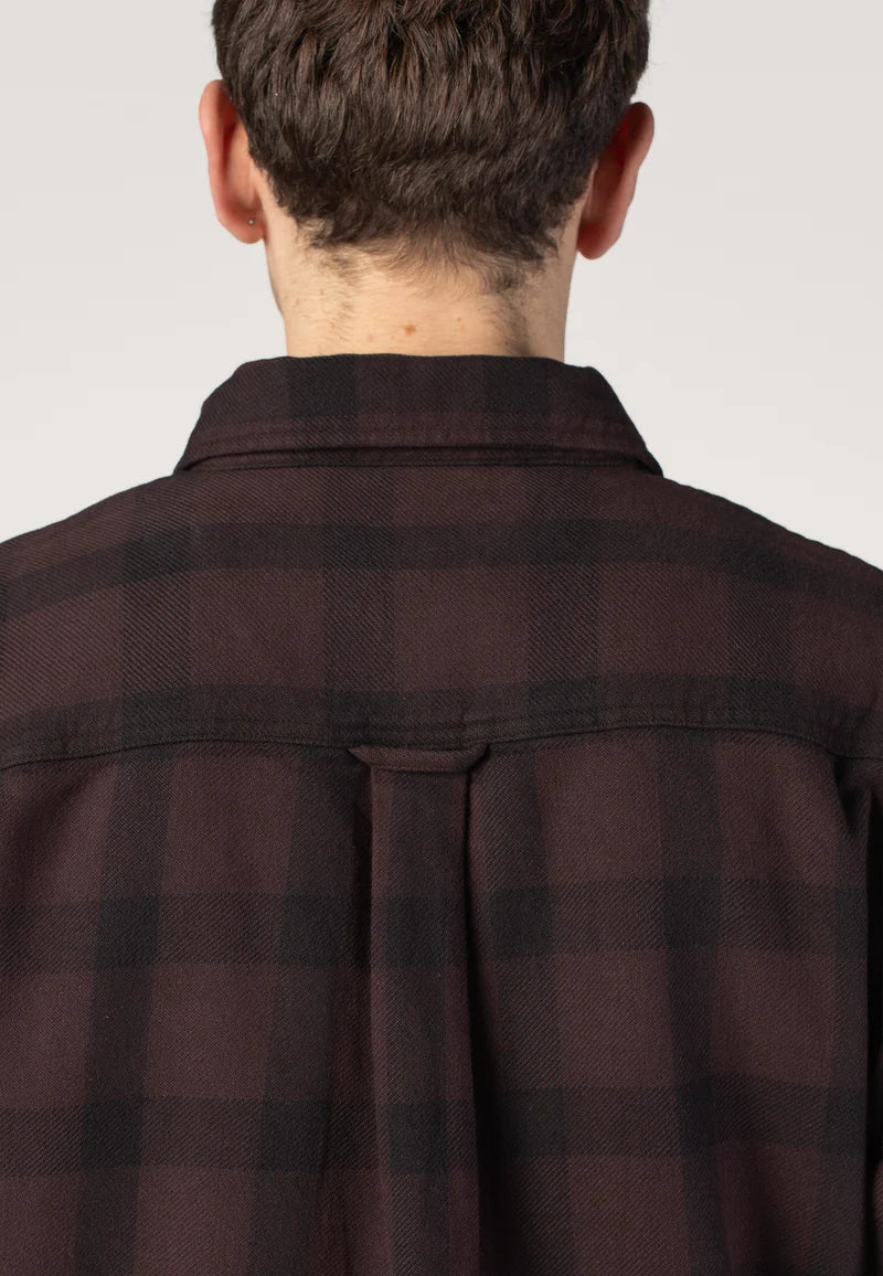 Load image into Gallery viewer, Carhartt Men's Everett Loose Long Sleeve Plaid Shirt Brown 107702-EE6
