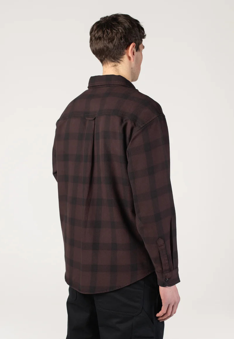 Load image into Gallery viewer, Carhartt Men's Everett Loose Long Sleeve Plaid Shirt Brown 107702-EE6
