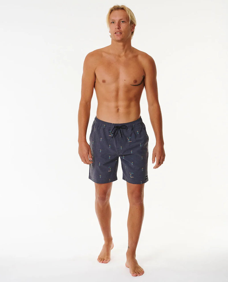 Load image into Gallery viewer, Rip Curl Men&#39;s Hula Breach 18&quot; Volley Short Black CBOQP9-0090
