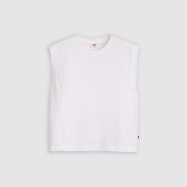 Load image into Gallery viewer, Levi's Women's Boxy Tank Top White A87940001
