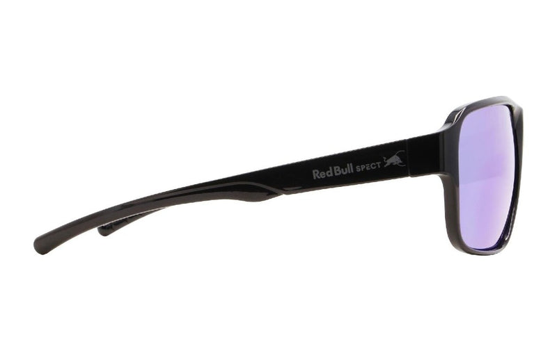 Load image into Gallery viewer, Red Bull Unisex Spect Chop Sunglasses Gloss Black with Green Mirror CHOP-04P
