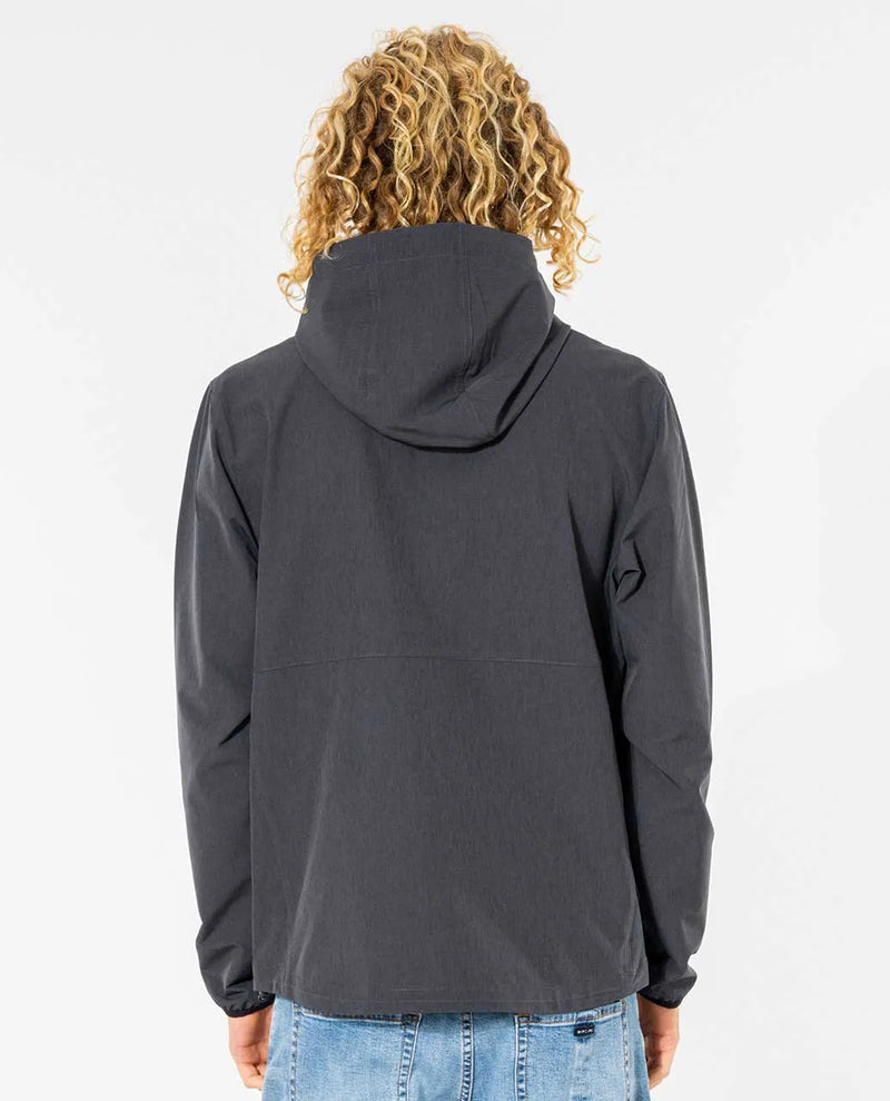 Load image into Gallery viewer, Rip Curl Men&#39;s Elite Anti-Series Zip Through Jacket Black CJKAX9-0090
