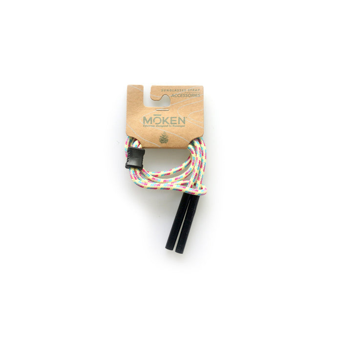 Moken Unisex Sunglasses Cords Yellow UMKN04-YL-RD-BLU