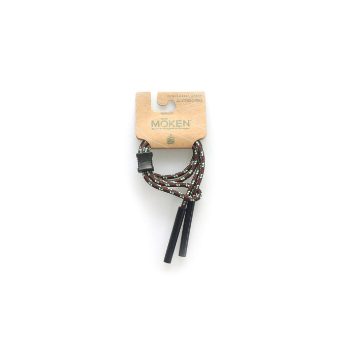 Moken Unisex Sunglasses Cords Brown UMKN04-BN-GN