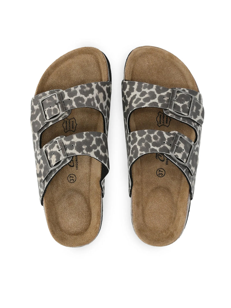 Load image into Gallery viewer, Nou Women's Whitehill Cork Sandal Leopard NOU151945-8002A
