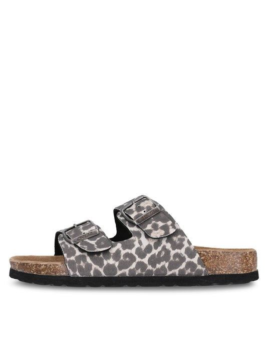 Nou Women's Whitehill Cork Sandal Leopard NOU151945-8002A