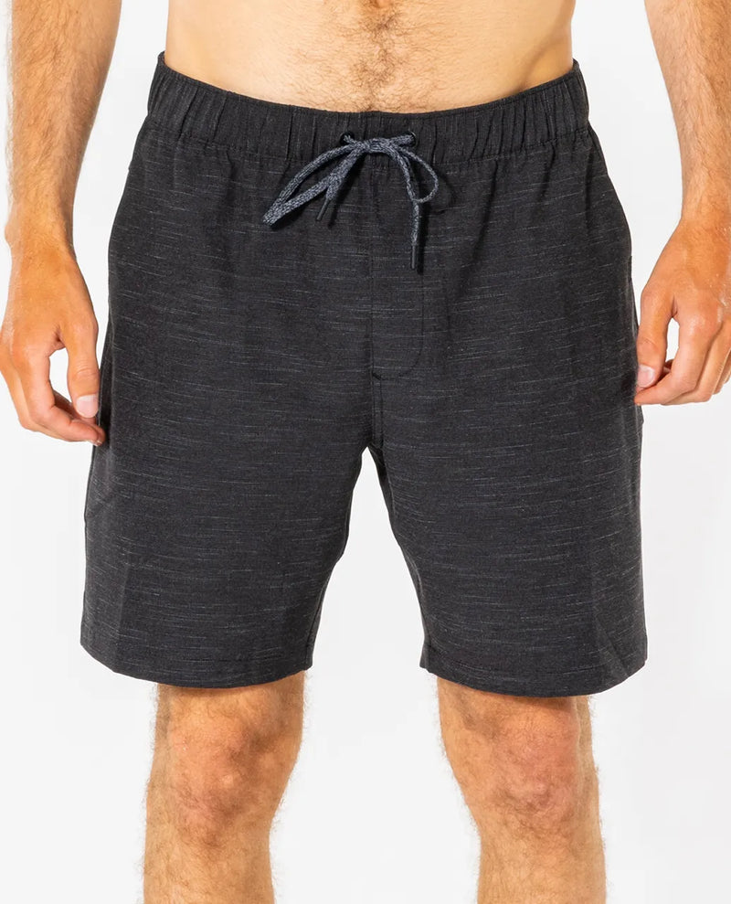 Load image into Gallery viewer, Rip Curl Men&#39;s Boardwalk Jackson Volley Boardshort Black CWARA9-0090
