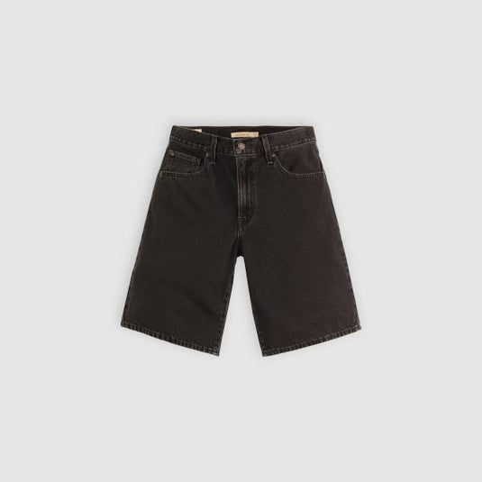 Levi's Women's Baggy Dad Jorts Denim Shorts Black 000MJ0009