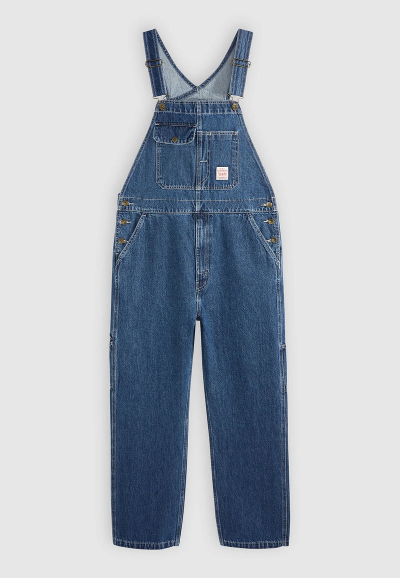 Load image into Gallery viewer, Levi's Men's Loose Overalls Jumpsuit Medium Wash 0057W0011
