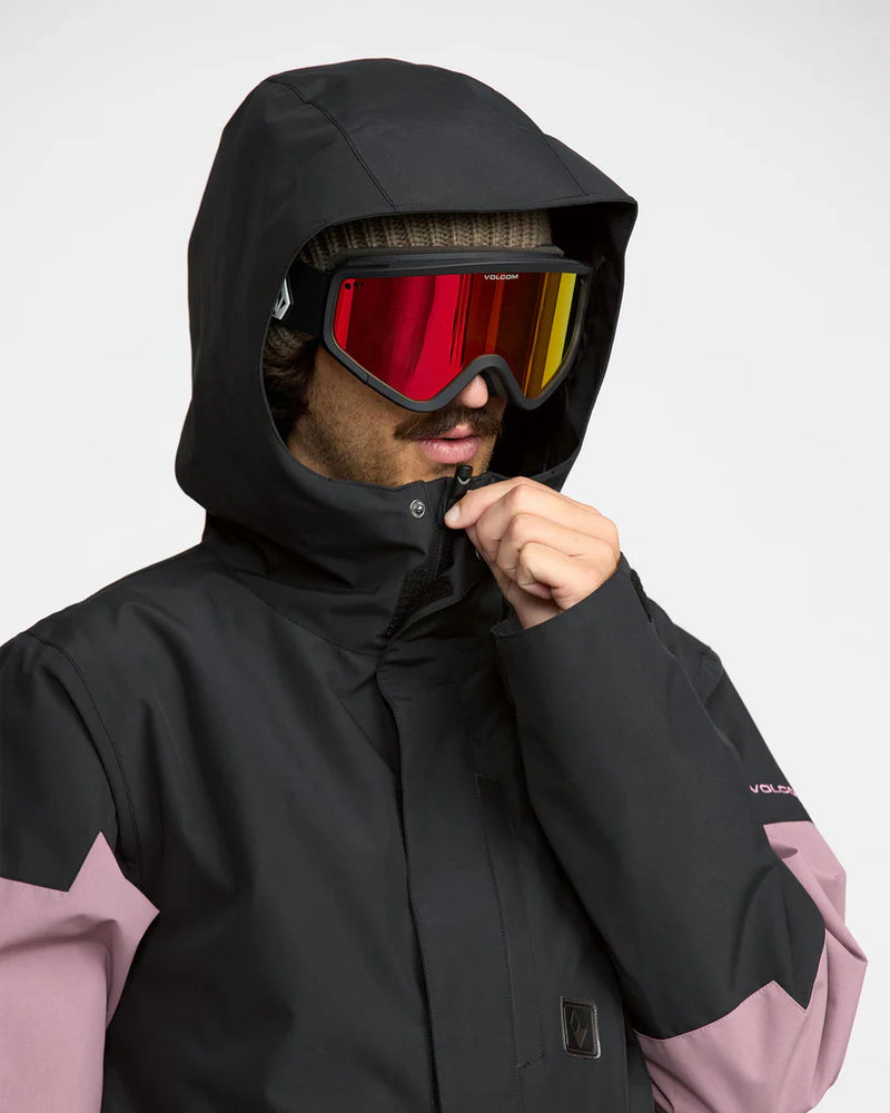 Load image into Gallery viewer, Volcom Men&#39;s Primry Insulated Snow Jacket Mauve G0452605-MVE
