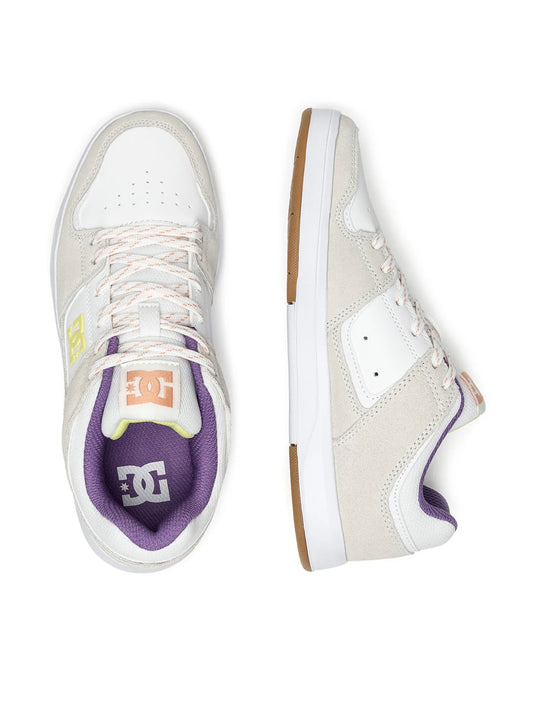 DC Women's Pure Shoes Plum/Off White ADJS100169-POW