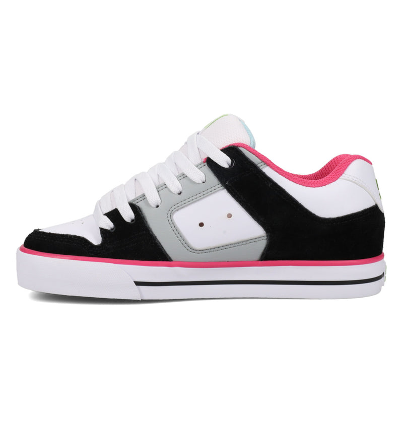 Load image into Gallery viewer, DC Women&#39;s Pure Leather Shoes Black/Multi/White DC03068-003
