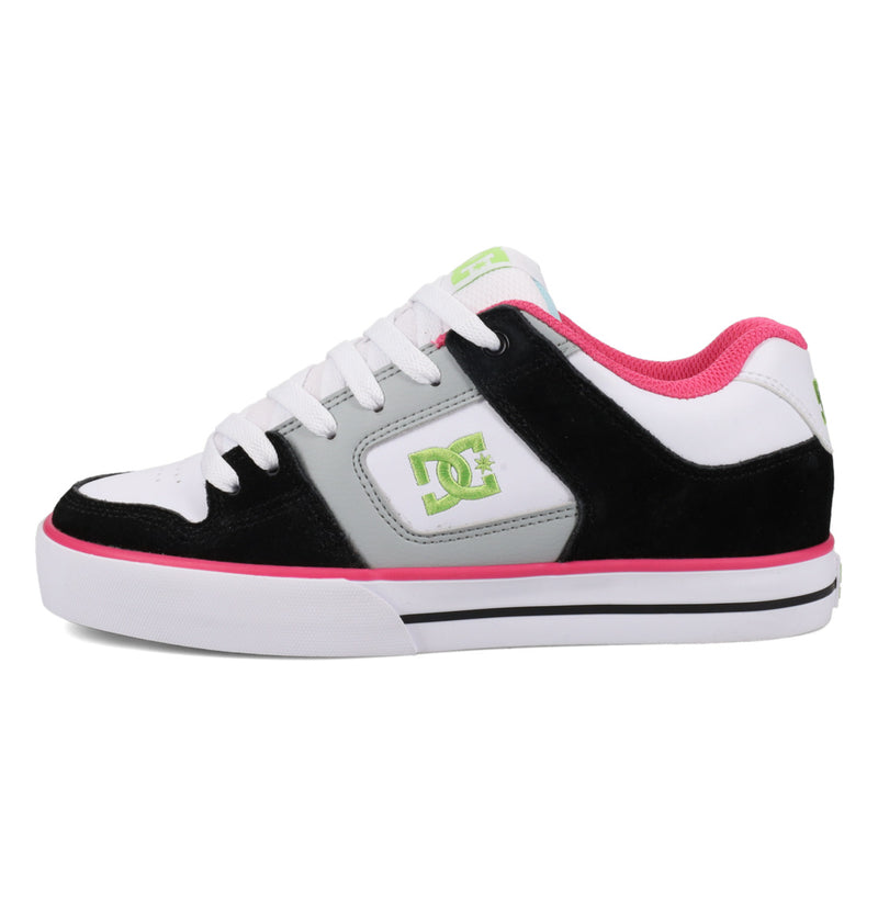 Load image into Gallery viewer, DC Women&#39;s Pure Leather Shoes Black/Multi/White DC03068-003
