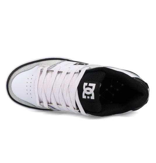 DC Women's Pure Leather Shoes White/Silver DC03068-102