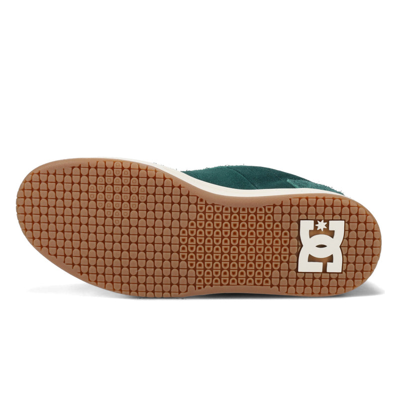 Load image into Gallery viewer, DC Men&#39;s Astrix Se Leather Shoes Dk Green/Tan DC03293-301
