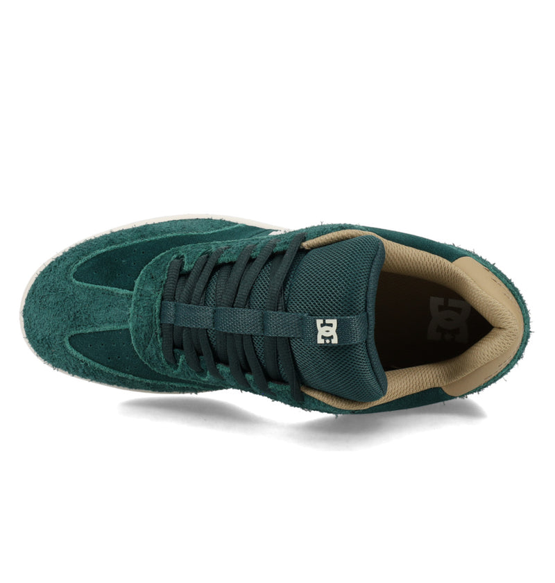 Load image into Gallery viewer, DC Men&#39;s Astrix Se Leather Shoes Dk Green/Tan DC03293-301
