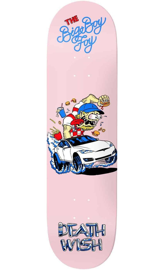 Deathwish JF Creeps 8.0" Skateboard Deck Light Pink EQ0101174