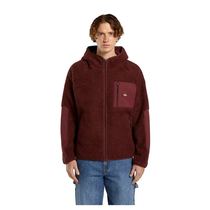 Dickies Men's Central High Pile Hooded Fleece Andorra DK0A87NVL161
