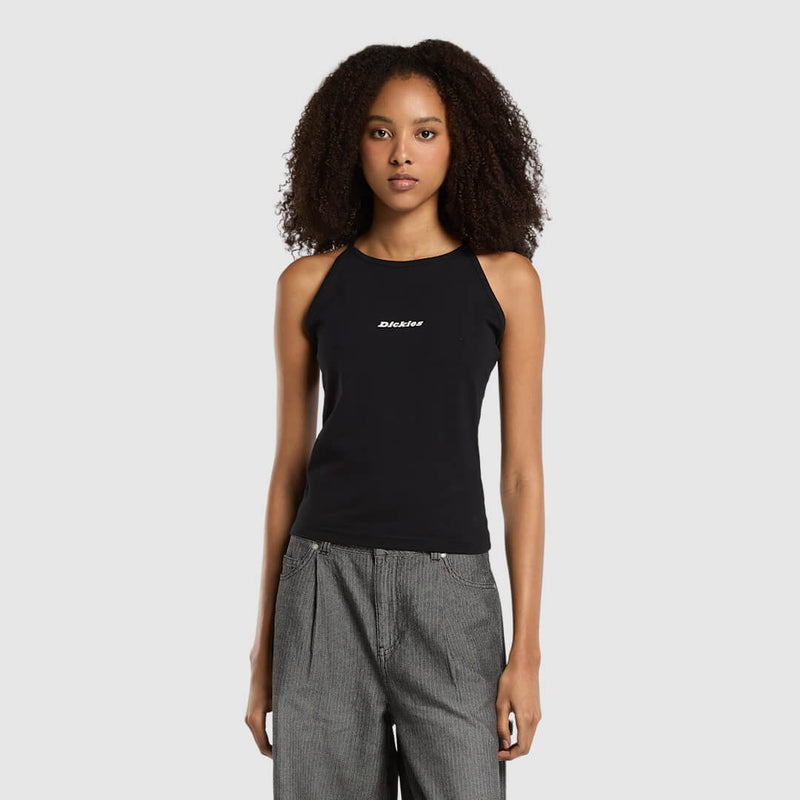 Load image into Gallery viewer, Dickies Women's Honeyville Tank Top Black DK0A8852BLK
