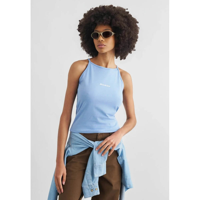 Load image into Gallery viewer, Dickies Women's Honeyville Tank Top Endless Sky DK0A8852L39
