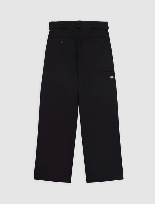 Dickies Unisex Double Knee Loose Fit Work Pants Black DK0A4XK3BLK