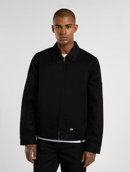 Dickies Men's Lined Eisenhower Jacket Black DK0A4XK4BLK