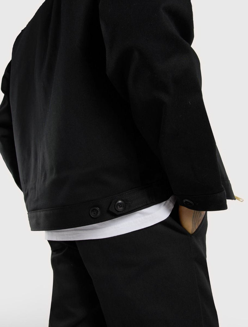 Load image into Gallery viewer, Dickies Men&#39;s Lined Eisenhower Jacket Black DK0A4XK4BLK
