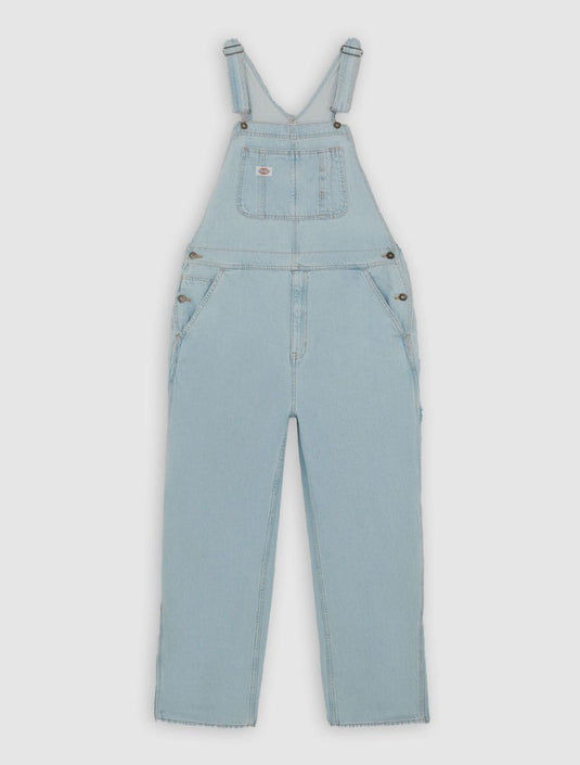 Dickies Men's Denim Classic Bib Vintage Blue DK0A4XYAC151