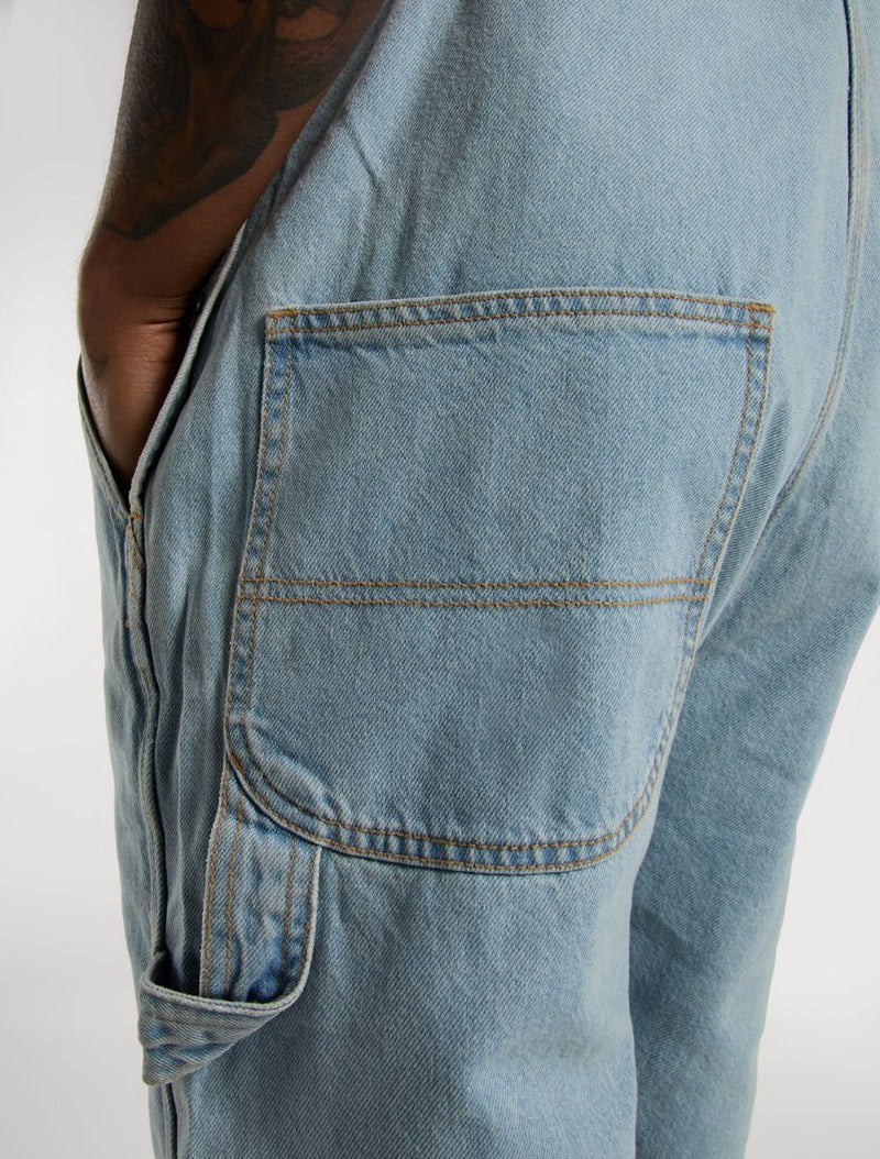 Load image into Gallery viewer, Dickies Men&#39;s Denim Classic Bib Vintage Blue DK0A4XYAC151
