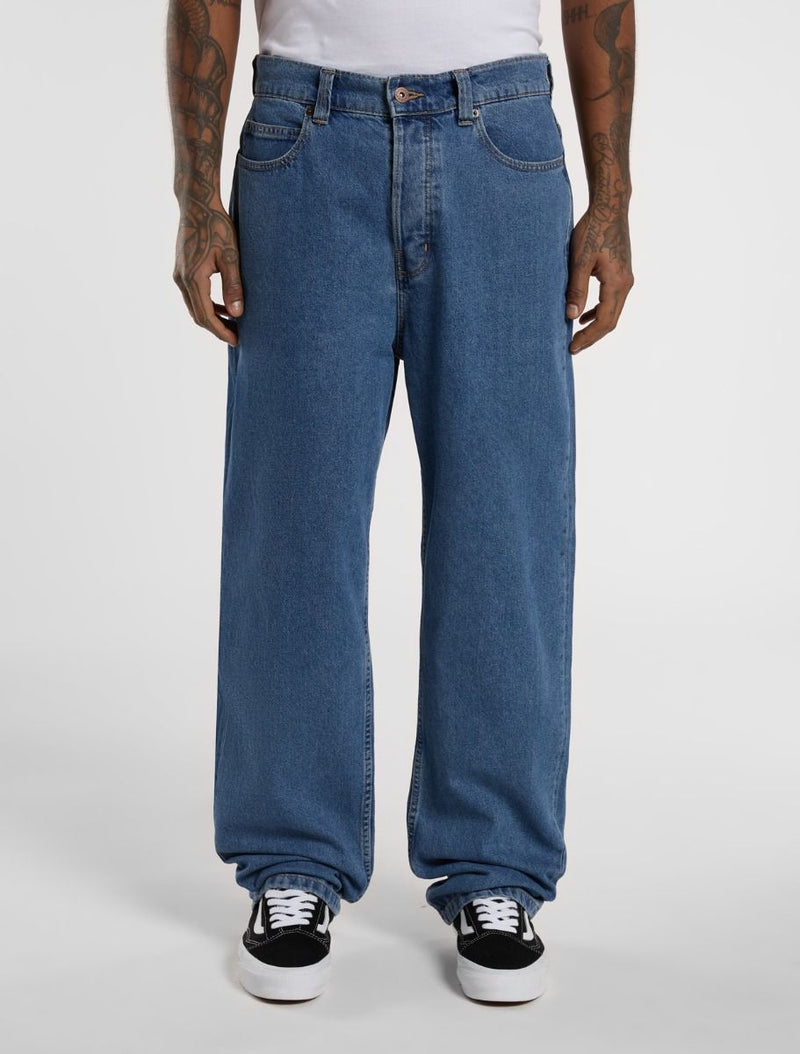 Load image into Gallery viewer, Dickies Men&#39;s Thomasville Relaxed Straight Jeans Classic Blue DK0A4XYKCLB
