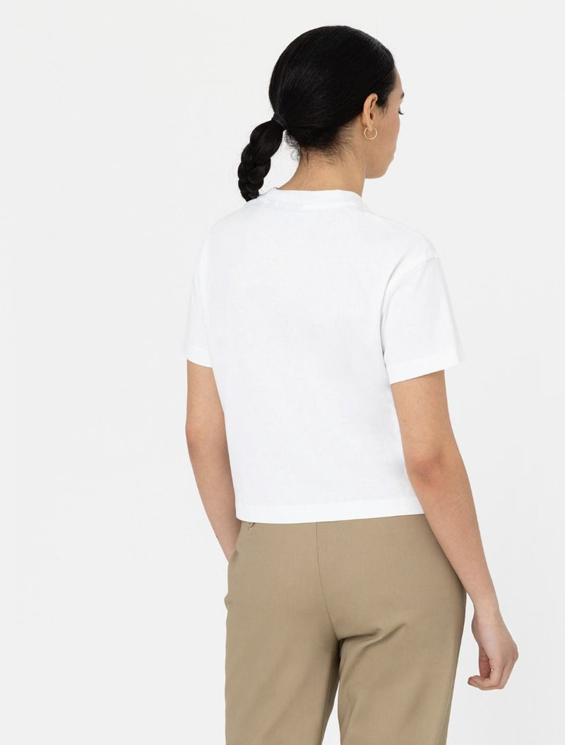 Load image into Gallery viewer, Dickies Women&#39;s Oakport Short Sleeve T-Shirt White DK0A4Y8LWHX1
