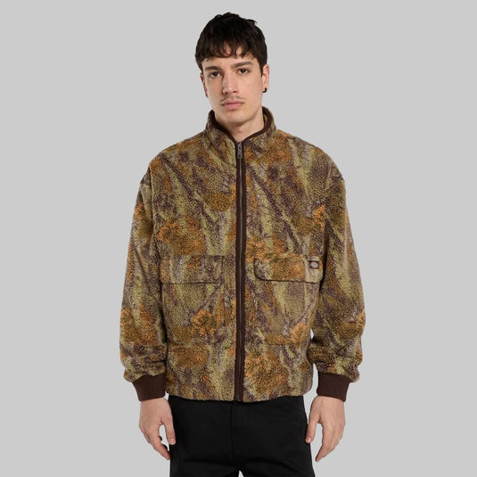 Dickies Men's Paulden Sherpa Fleece Camouflage DK0A8D38CF0