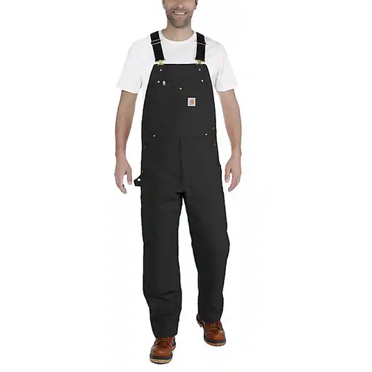 Carhartt Mens' Relaxed Fit Duck Bib Overall Black 102776-001