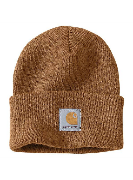Carhartt Unisex Knit Beanie Brown A18-BRN