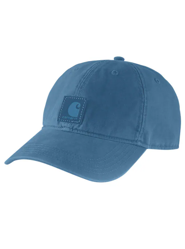 Load image into Gallery viewer, Carhartt Unisex Canvas Cap Dark Horizon Blue 100289-H04
