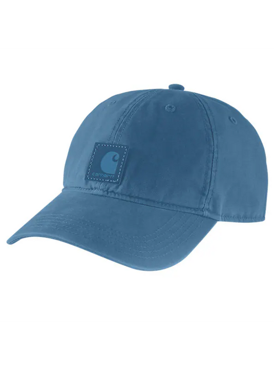 Carhartt Unisex Canvas Cap Dark Horizon Blue 100289-H04