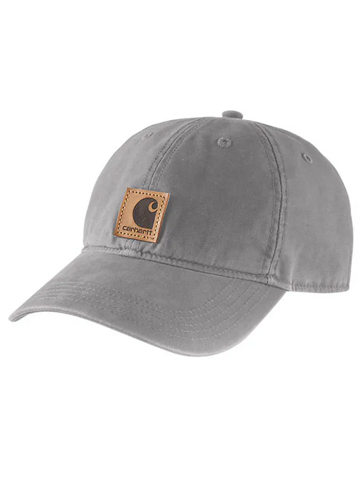 Carhartt Unisex Canvas Cap Dark Asphalt 100289-APH
