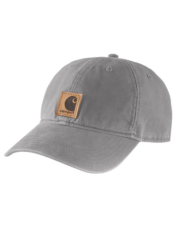 Load image into Gallery viewer, Carhartt Unisex Canvas Cap Dark Asphalt 100289-APH

